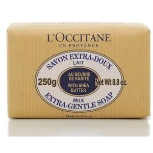 L’occitane Milk Extra Gentle Soap With Shea Butter Vegetarian New 250 g 8.8 oz